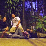 Wasted again on new year's eve with Juan, Marco, y Carlos. (Medellin, Colombia)