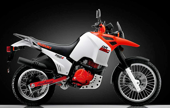 Suzuki DR BIG dual-sport motorcycle